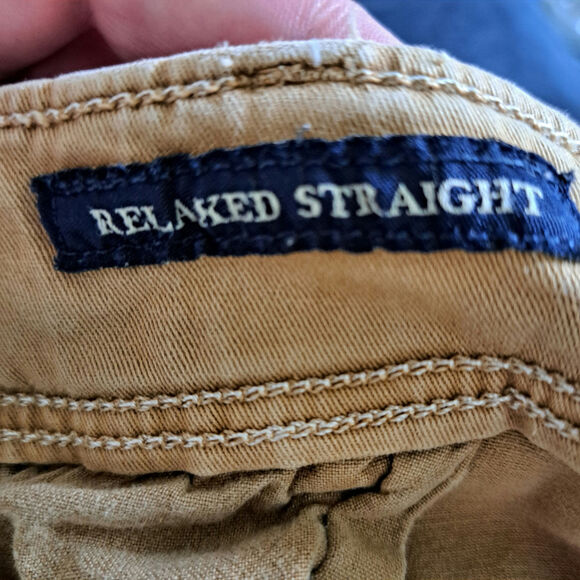 American Eagle Men's Extreme Flex 38 x 32 Khaki Pants - Picture 7 of 7